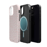 Pink Leopard Impact-Resistant iPhone Case | MagSafe