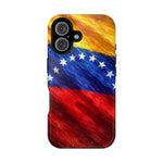 Venezuelan Flag Magnetic Impact-Resistant Phone Case with MagSafe Compatibility - iPhone 16 / Glossy - Shamo's