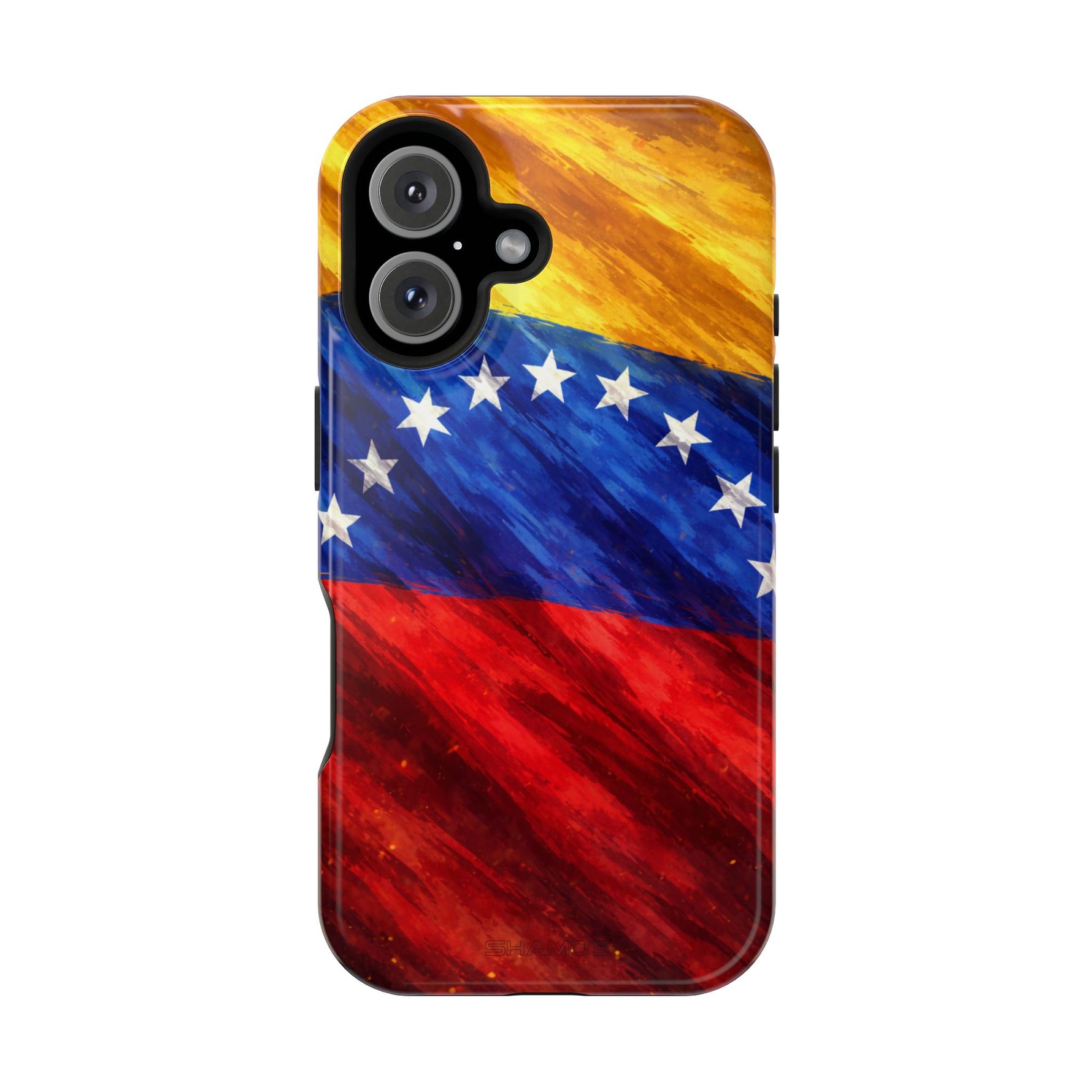 Venezuelan Flag Magnetic Impact-Resistant Phone Case with MagSafe Compatibility - iPhone 16 / Glossy - Shamo's