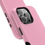Cotton Candy Pastel Pink Impact-Resistant Phone Case | Slim Protective MagSafe-Compatible Cover