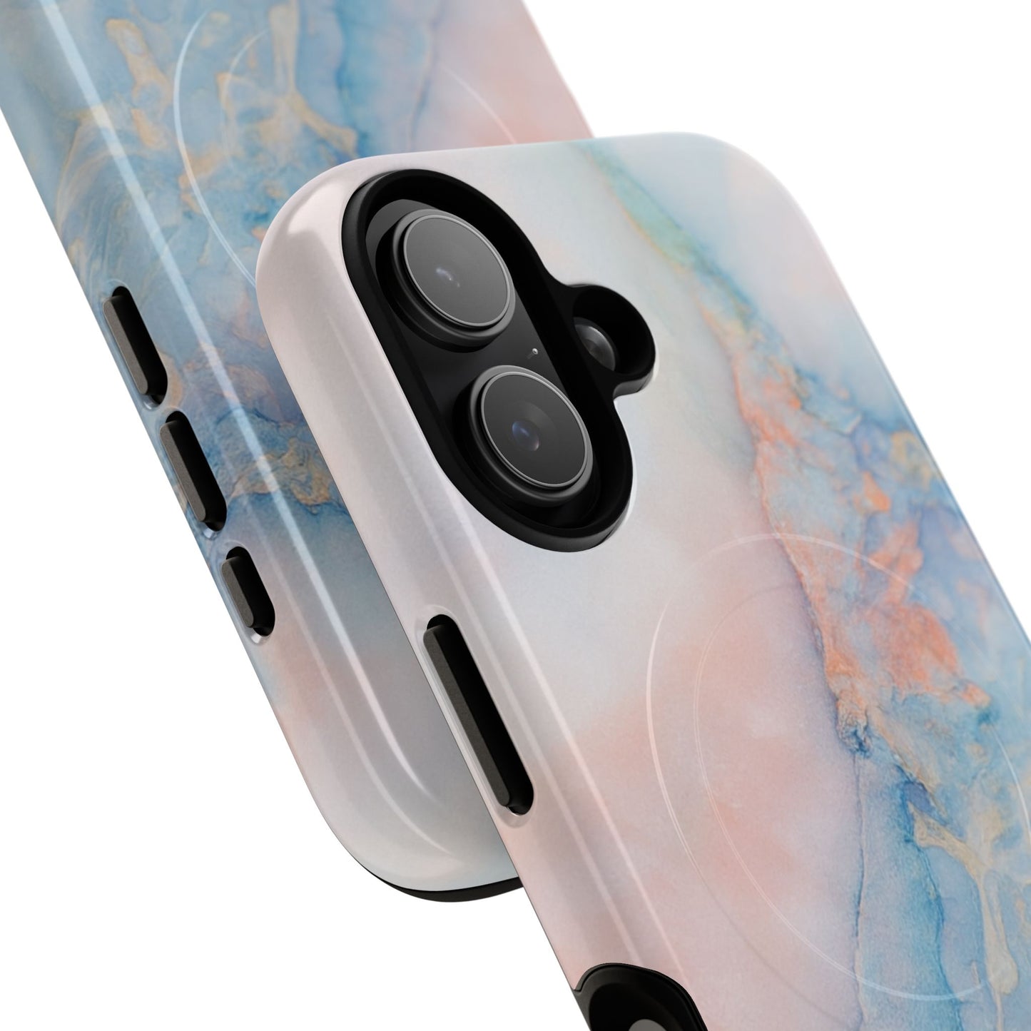 Marble Pastel iPhone Case (MagSafe compatible)