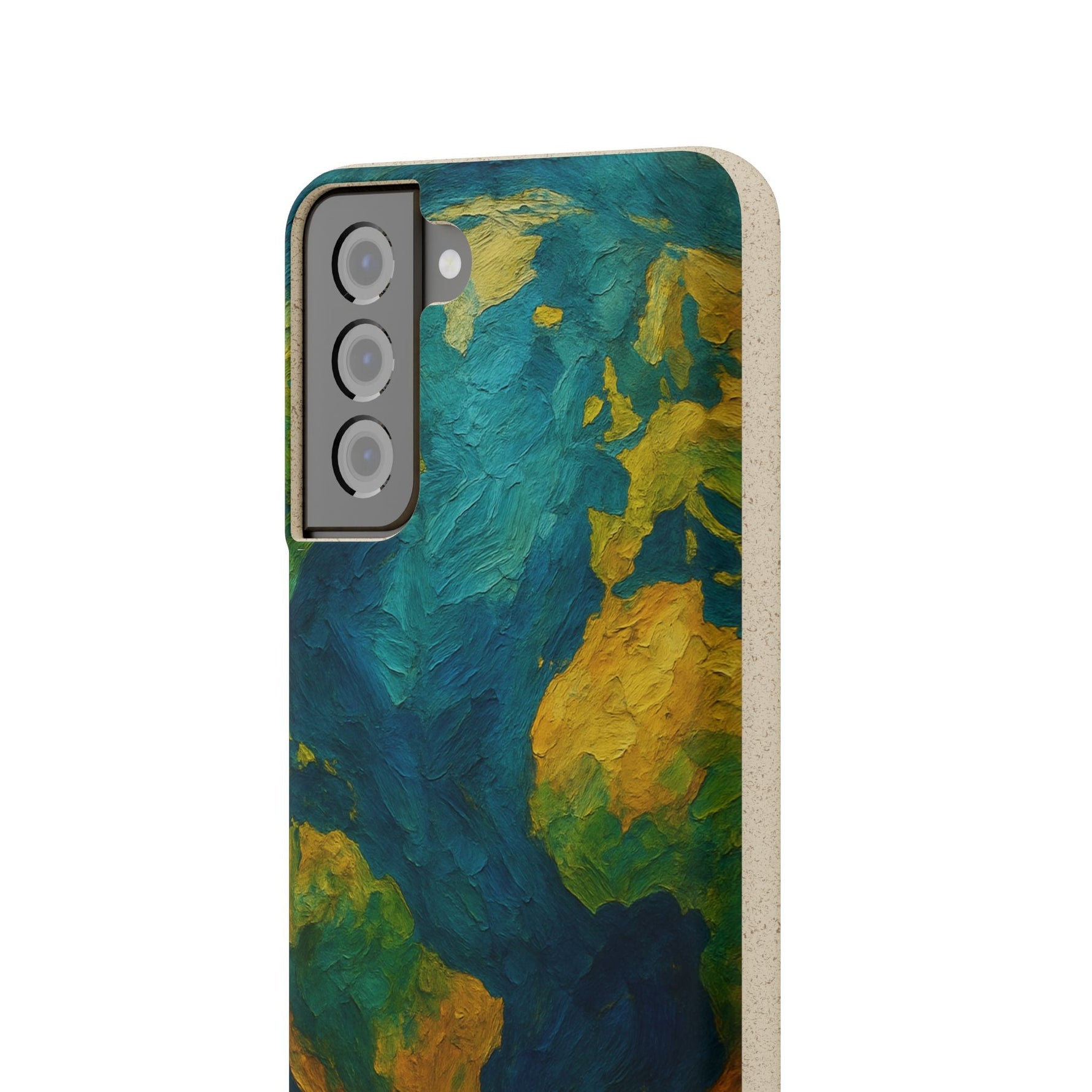 Biodegradable Phone Case — Earth Illustration Eco-Friendly Case  Shamo's