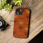 Fall Pumpkin & Coffee iPhone Case  Shamo's