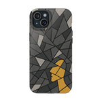 “Rebuilding Myself” Abstract iPhone Case — Magnetic MagSafe Impact-Resistant  Shamo's iPhone 15 Plus / Glossy