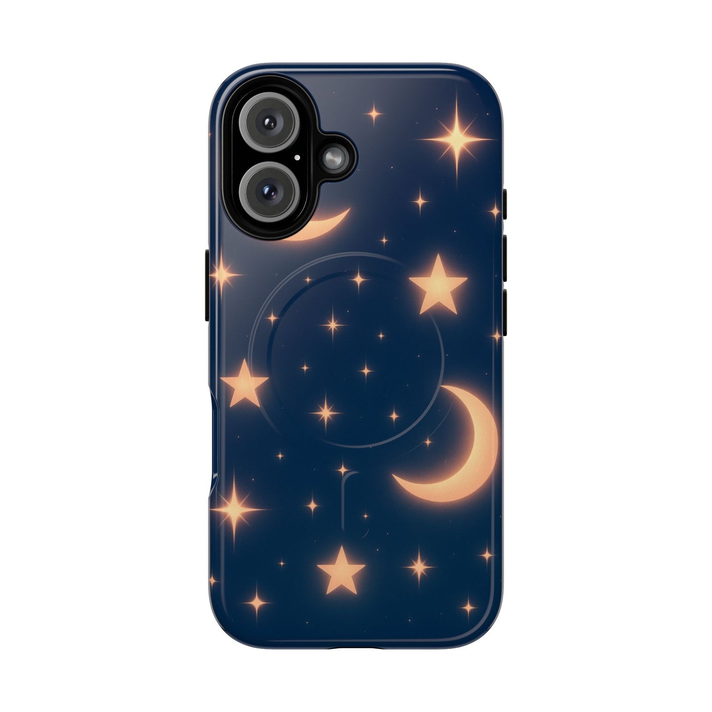 Moon Glow Magic Case for iPhone - Star and Moon Design | MagSafe