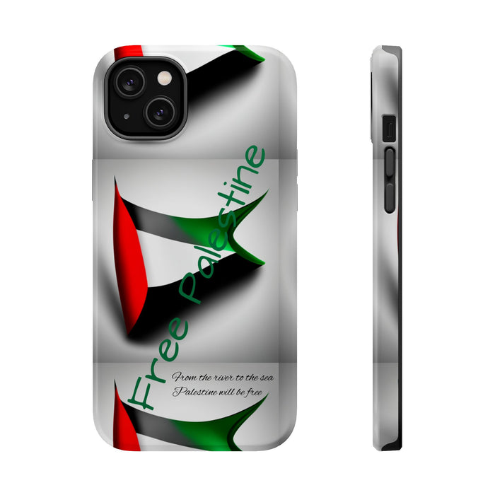 MagSafe Tough Case: Palestinian Flag & 'From the River to the Sea, Palestine Will Be Free