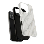 Classic White Marble iPhone Case with MagSafe  Shamo's