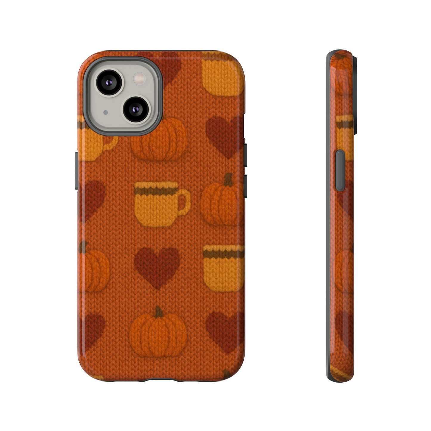 Fall Pumpkin & Coffee iPhone Case - Shamo's