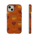 Fall Pumpkin & Coffee iPhone Case - Shamo's