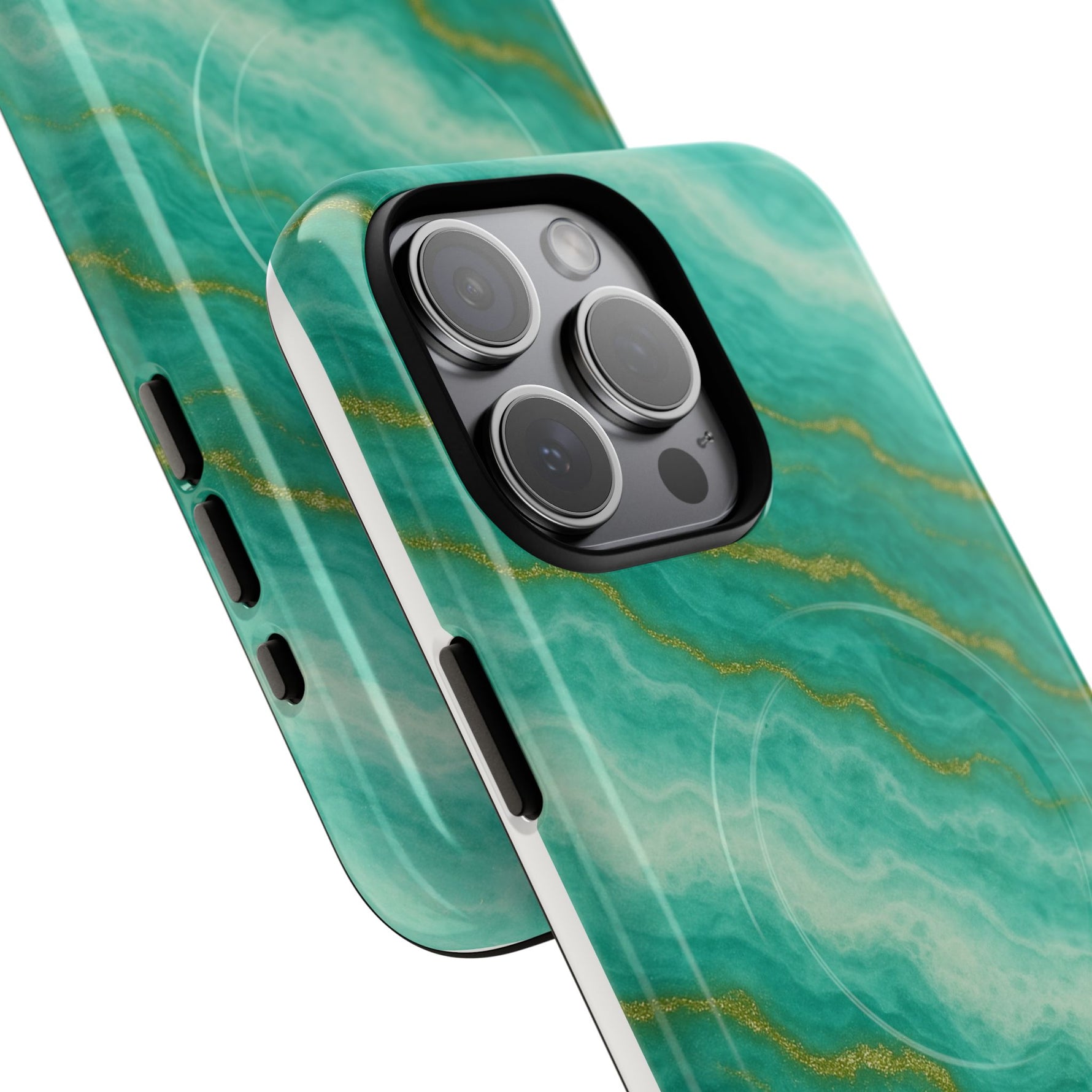 Ocean Marble Flow iPhone Case with MagSafe - Shamo's