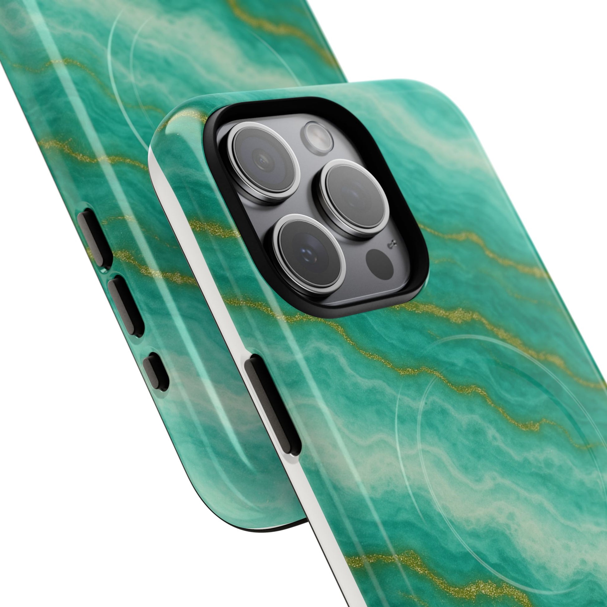 Ocean Marble Flow iPhone Case with MagSafe - Shamo's