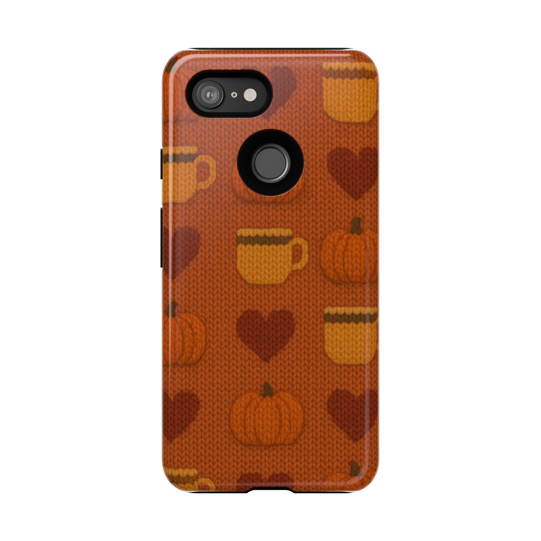 Fall Pumpkin & Coffee iPhone Case  Shamo's