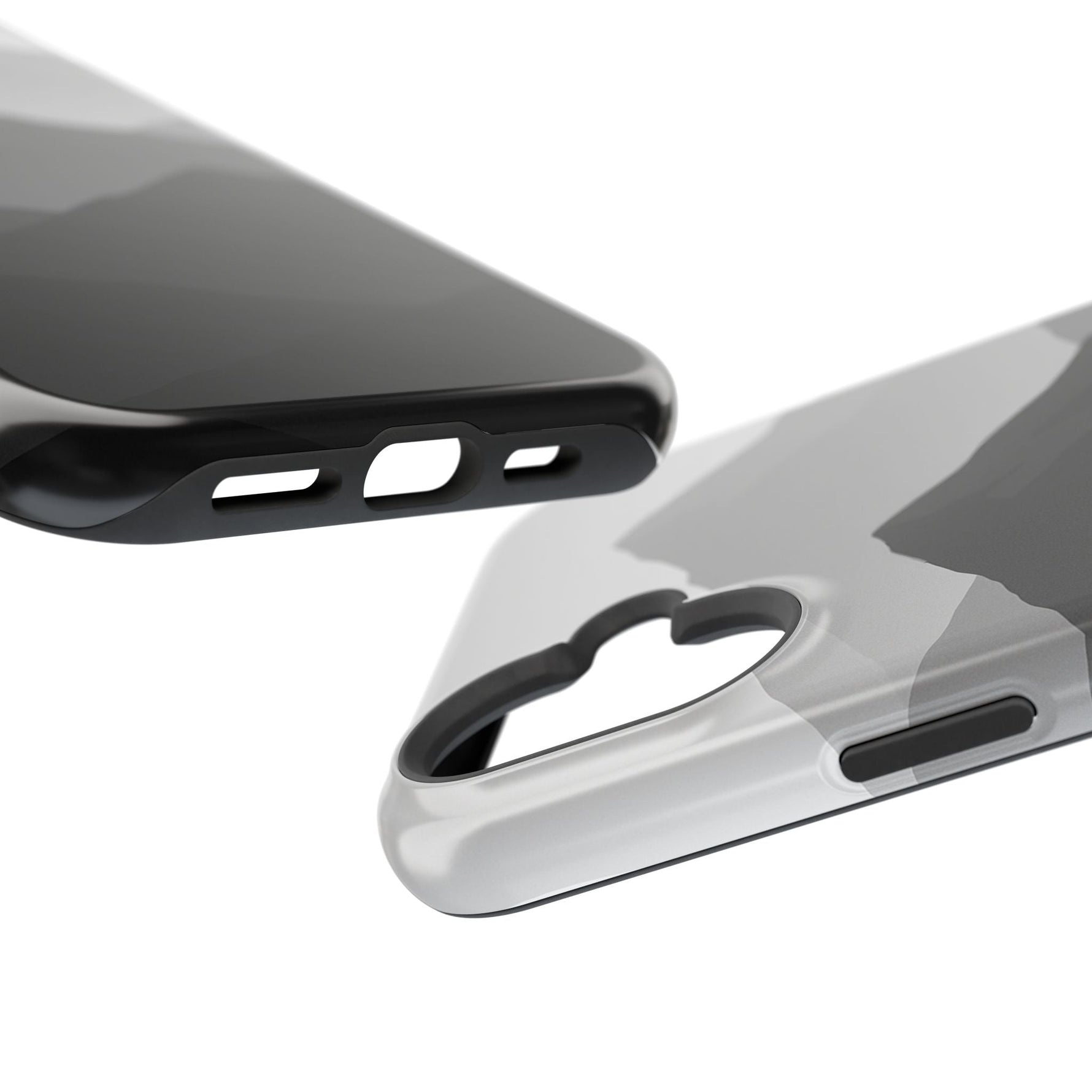 Monochrome Mountain Design iPhone Case | MagSafe  Shamo's