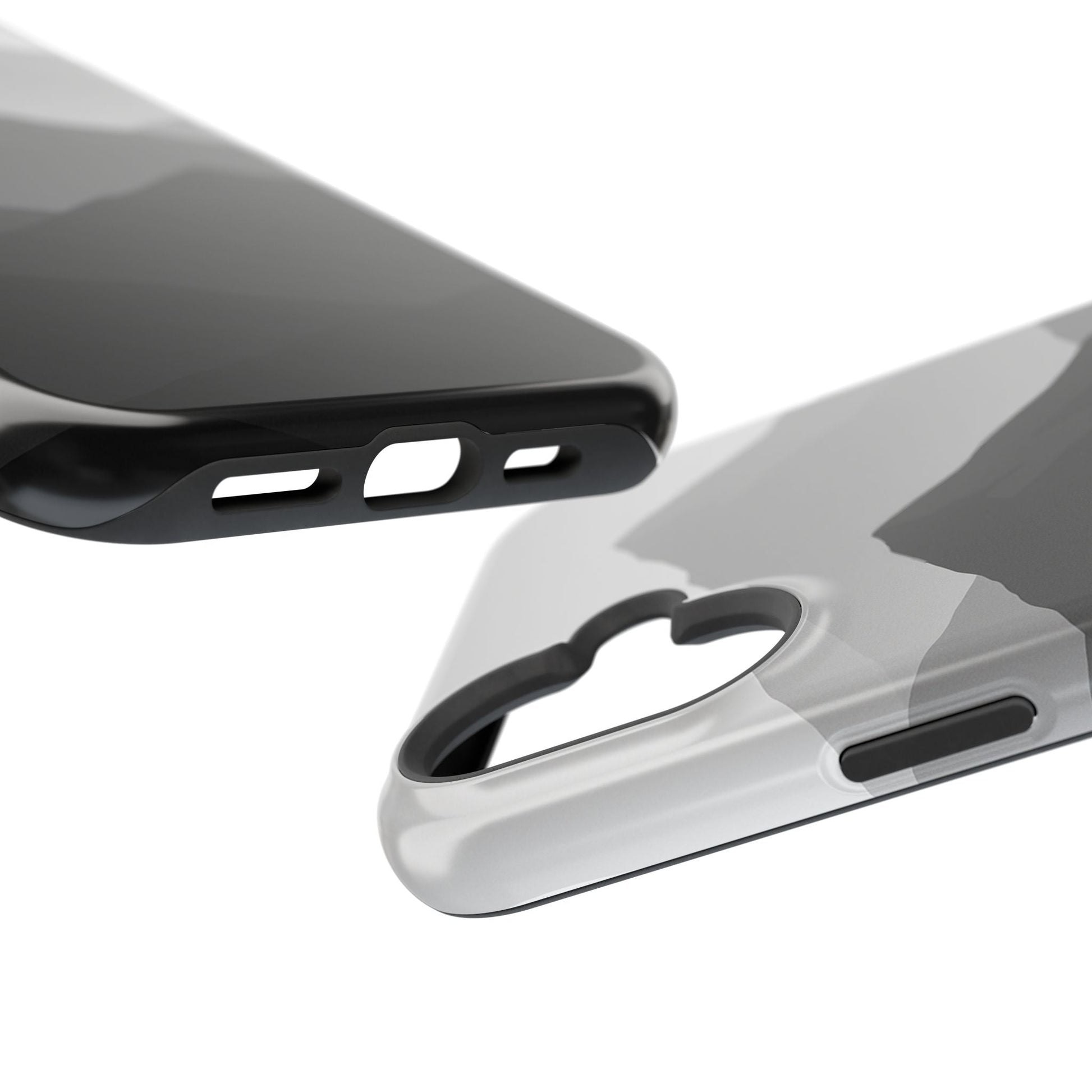 Monochrome Mountain Design iPhone Case | MagSafe  Shamo's