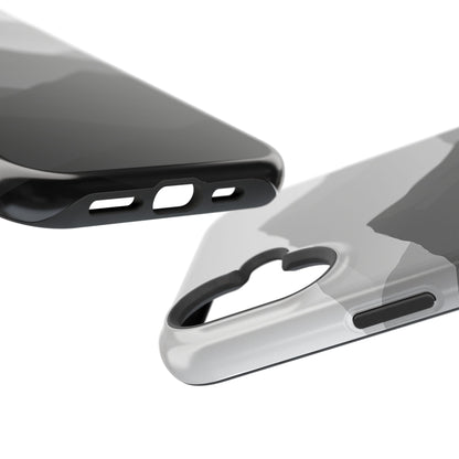 Monochrome Mountain Design iPhone Case | MagSafe  Shamo's