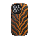 Fierce Tiger Striped iPhone Case - Works with MagSafe - Shamo's