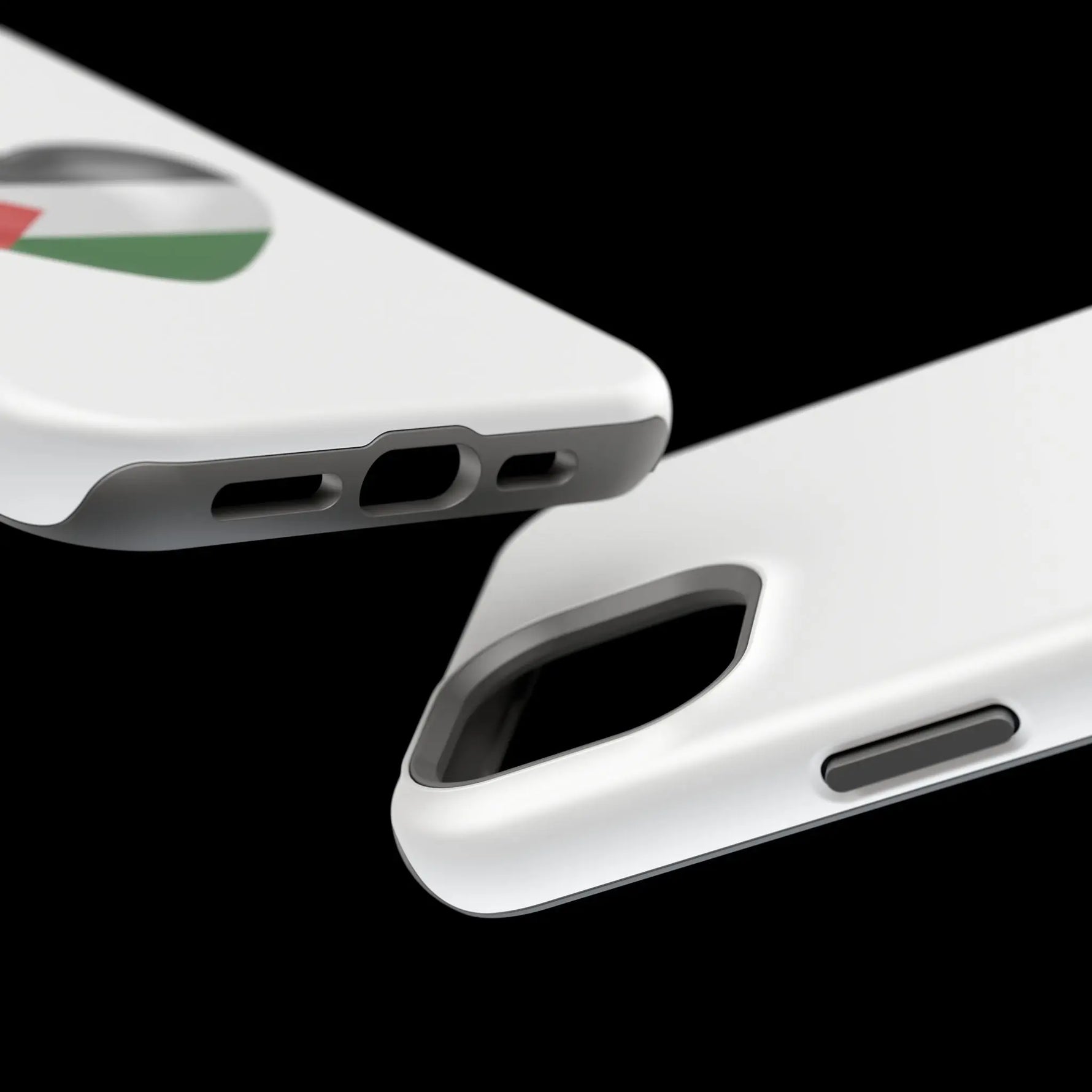 MagSafe Tough Cases with Palestinian flag in heart shape - Shamo's