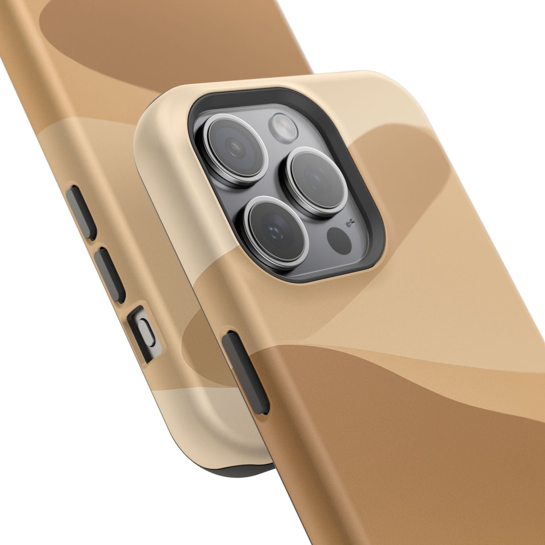 Neutral Desert Wave Design iPhone Case | MagSafe  Shamo's