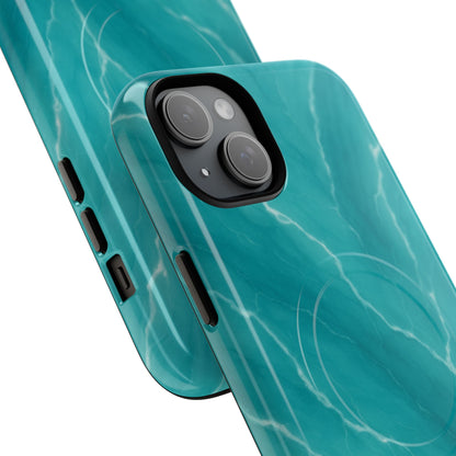 Ocean Aura Marble iPhone Case — MagSafe Compatible - Shamo's