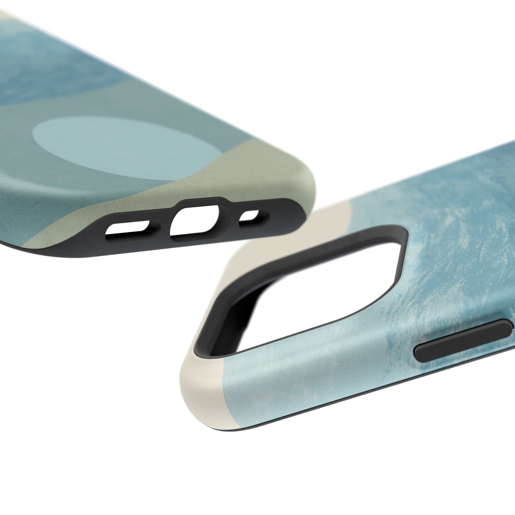 “Calm Over Chaos” Abstract Ocean Wave iPhone Case | MagSafe Compatible  Shamo's