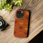 Fall Pumpkin & Coffee iPhone Case  Shamo's