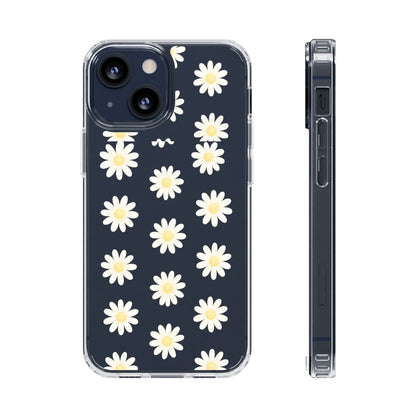 Daisy Floral Clear iPhone Case - Shamo's