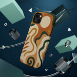 Abstract Earth-Tone Impact iPhone Case — MagSafe  Shamo's