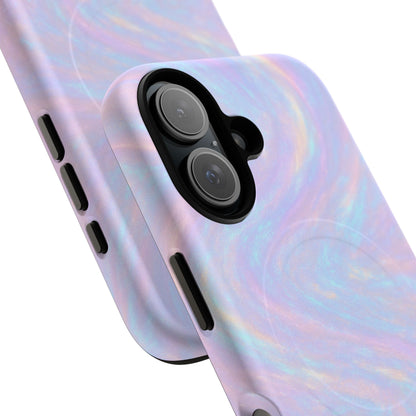 Luxury Series Iridescent Swirl iPhone Case with MagSafe