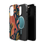 Floral Feminine Abstract MagSafe Impact-Resistant iPhone Case  Shamo's