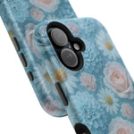 Frozen Floral Rose & Daisy Impact iPhone Case | MagSafe compatible  Shamo's