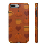 Fall Pumpkin & Coffee iPhone Case - Shamo's
