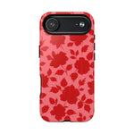 Red Floral Love iPhone Case (MagSafe compatible)  Shamo's iPhone 17 Air / Glossy
