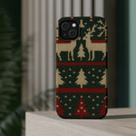 Holiday Reindeer Knit iPhone Case | compatible with MagSafe  Shamo's