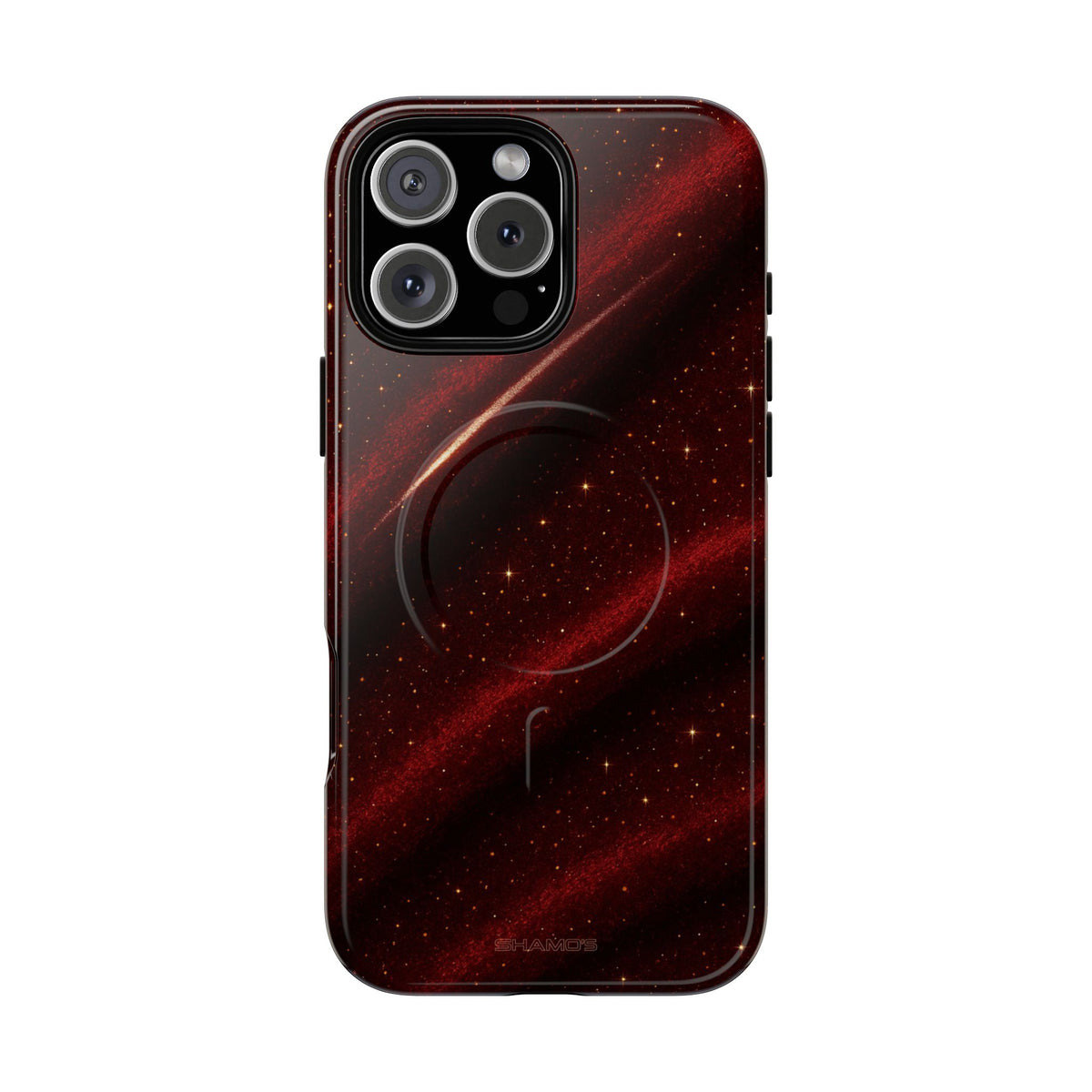 Red Nebula iPhone Case with MagSafe