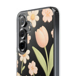 Floral Impact-Resistant Clear iPhone Case  Shamo's