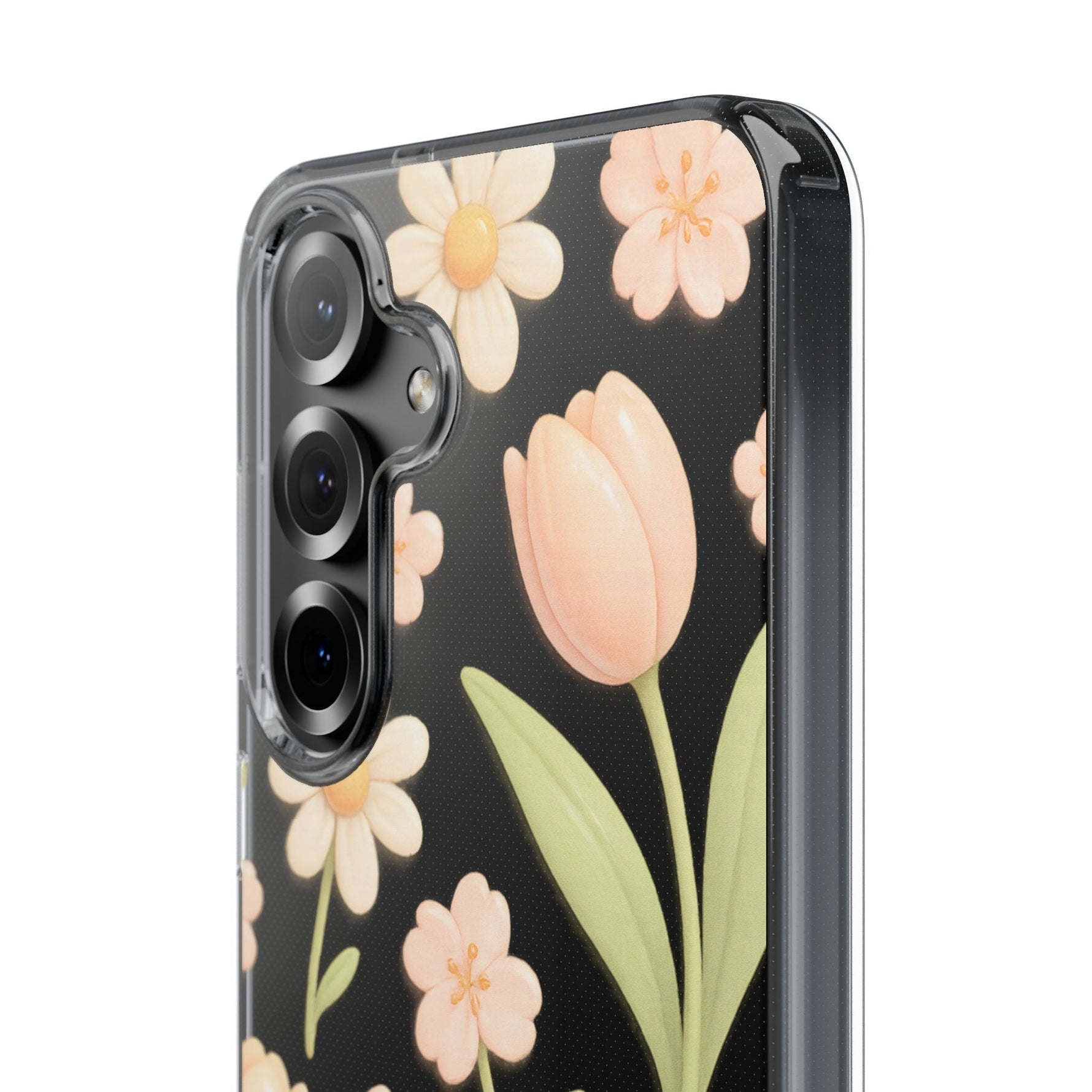 Floral Impact-Resistant Clear iPhone Case  Shamo's