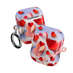 AirPod Case | 3D Paper Hearts Valentine Protective AirPods Case
