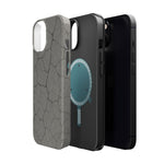 Cracked Concrete Texture iPhone Case with MagSafe compatibility  Shamo's