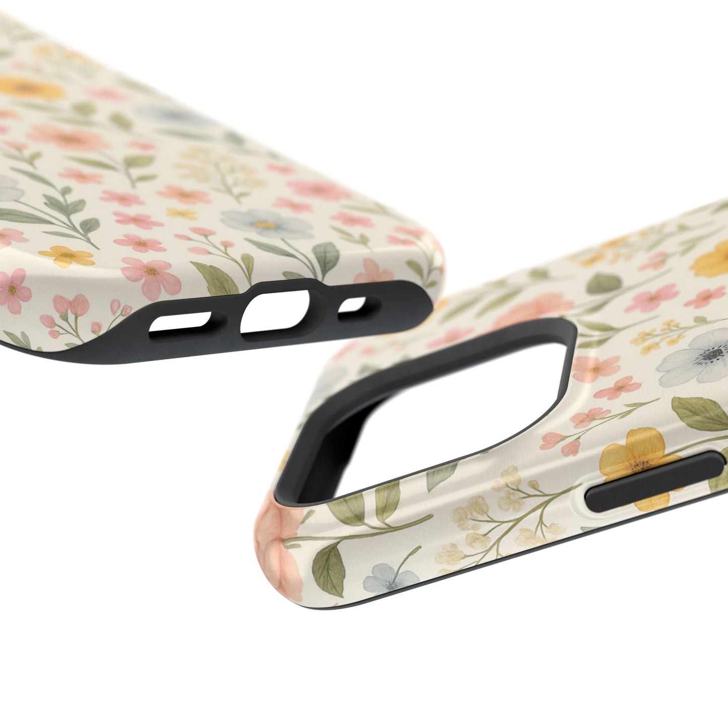Floral Garden Impact iPhone Case with MagSafe compatibility  Shamo's