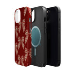 Holiday Red Bow iPhone Case — Impact‑Resistant iPhone Cover with MagSafe compatibility  Shamo's