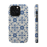 Lisbon Tile – Blue Ornamental MagSafe Phone Case