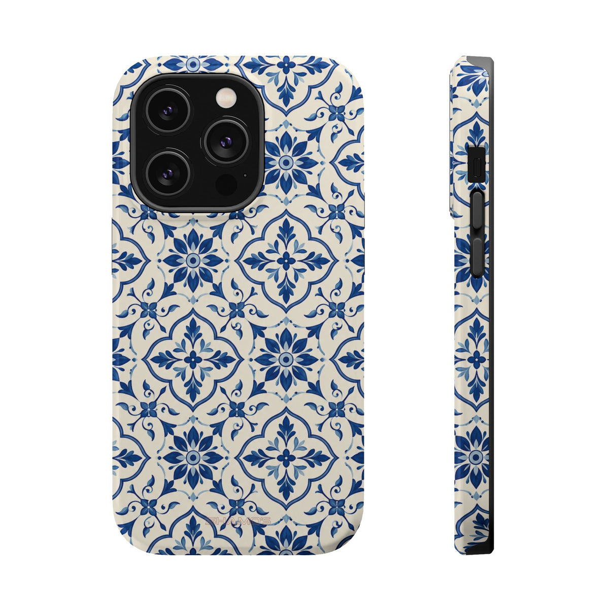 Lisbon Tile – Blue Ornamental MagSafe Phone Case