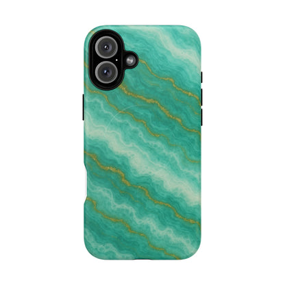 Ocean Marble Flow iPhone Case with MagSafe - Shamo's