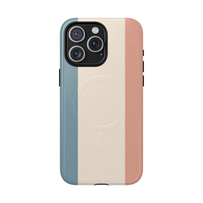 France Flag iPhone Case in Pastel Colors | MagSafe