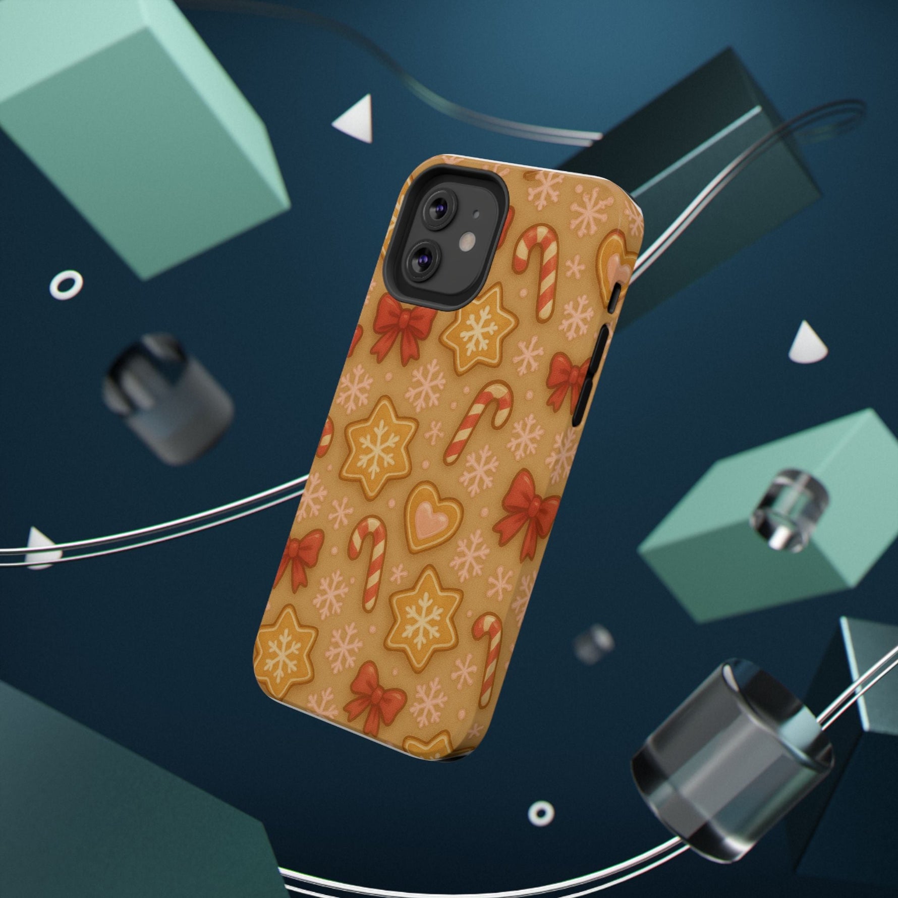 Candy Cane & Gingerbread Holiday iPhone Case — Impact-Resistant  Shamo's