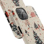 Winter Village Holiday Tough iPhone Case — Vintage Holidays & Snow Scene  Shamo's