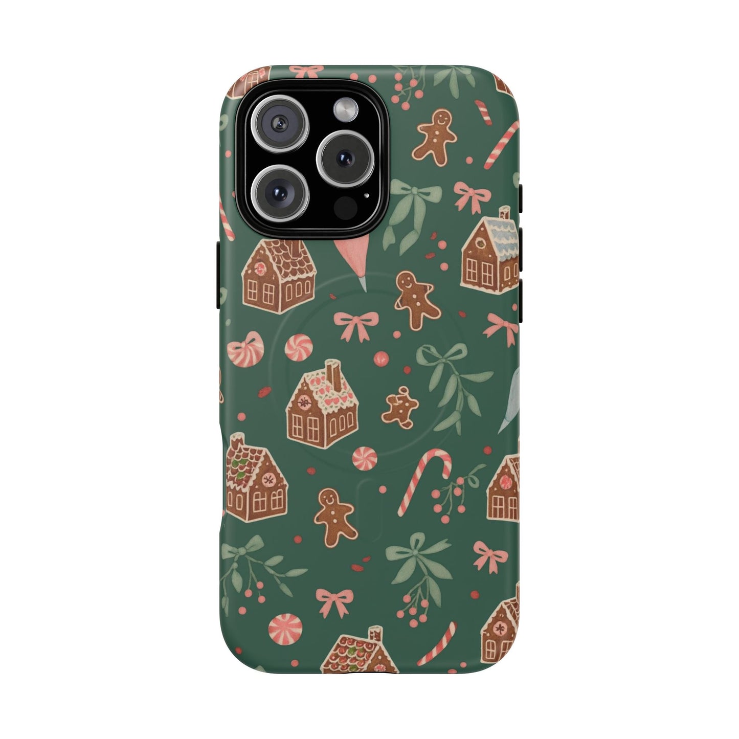 Holiday Gingerbread iPhone Case | MagSafe  Shamo's iPhone 16 Pro Max / Matte