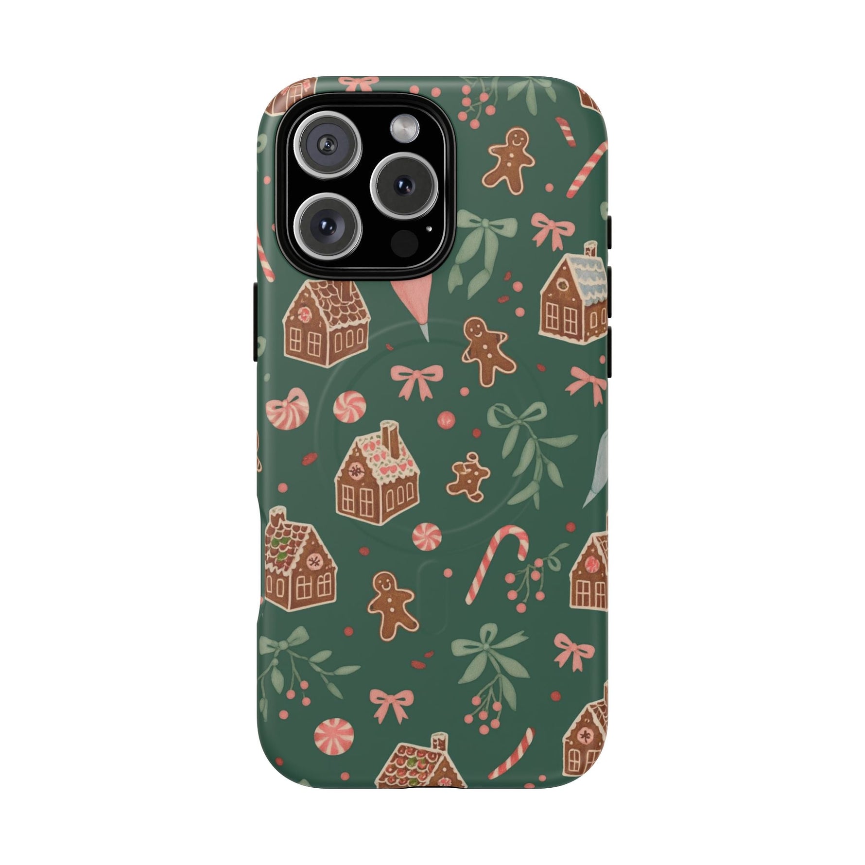 Holiday Gingerbread iPhone Case | MagSafe  Shamo's iPhone 16 Pro Max / Matte