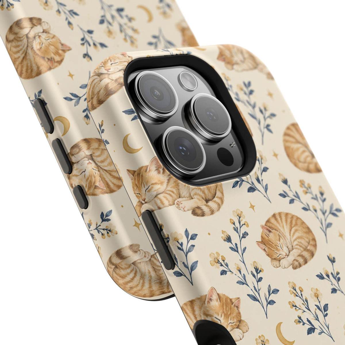 iPhone-hoesje met MagSafe met zoete kitten-dromen