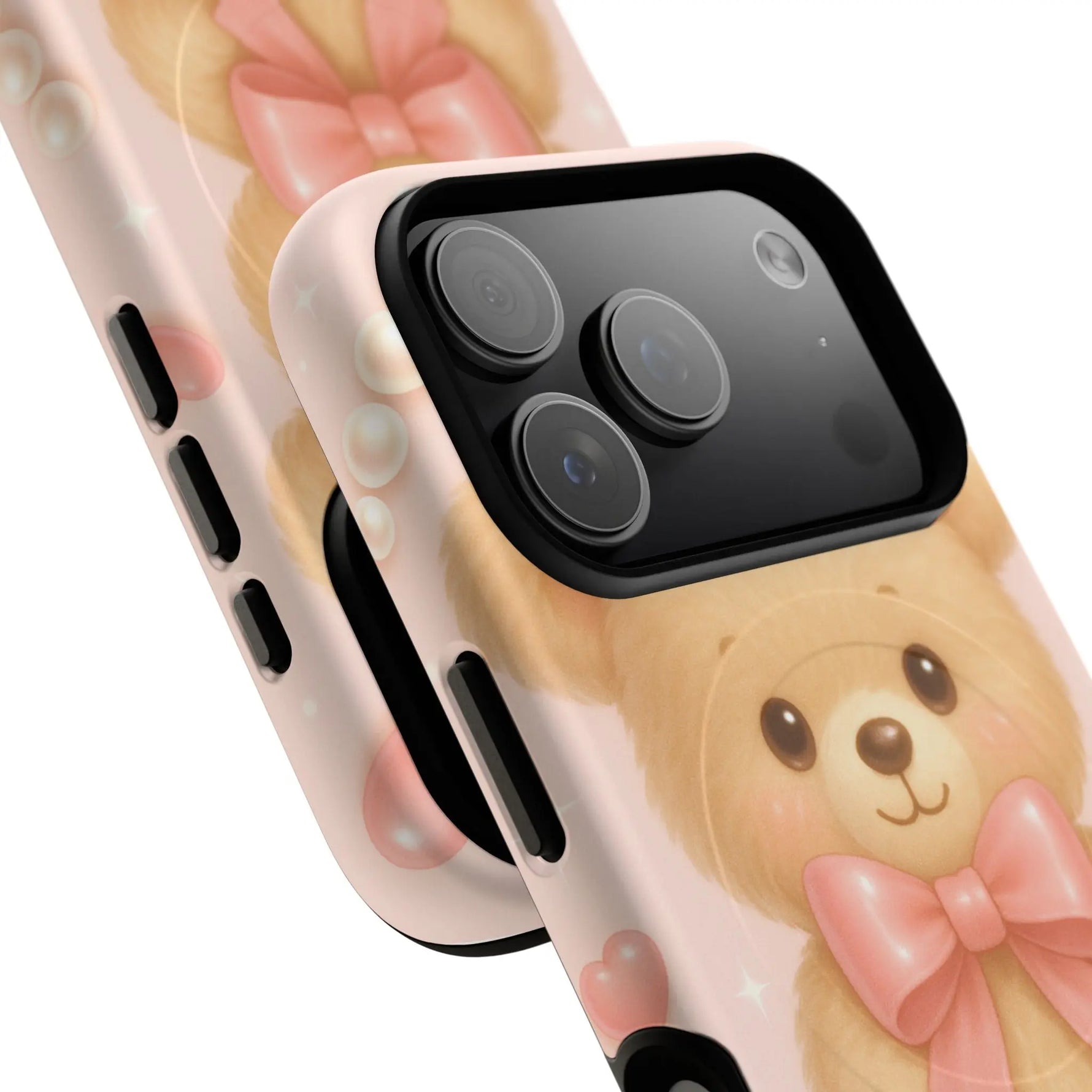 Ribbon Teddy Bear Love iPhone Case with MagSafe  Shamo's